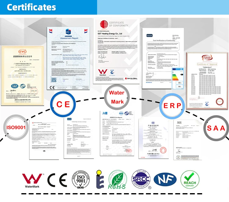 Professional manufacturer gas water heater boiler 800L heat pump gas boiler water heater for house