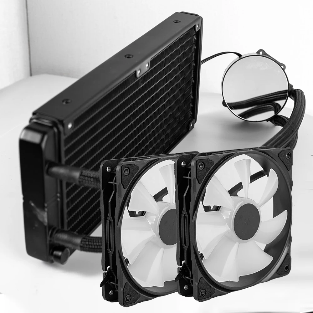Заводской OEM 240 мм комплект водяного охлаждения ПК RGB вентилятор 120 кулер для водяной
