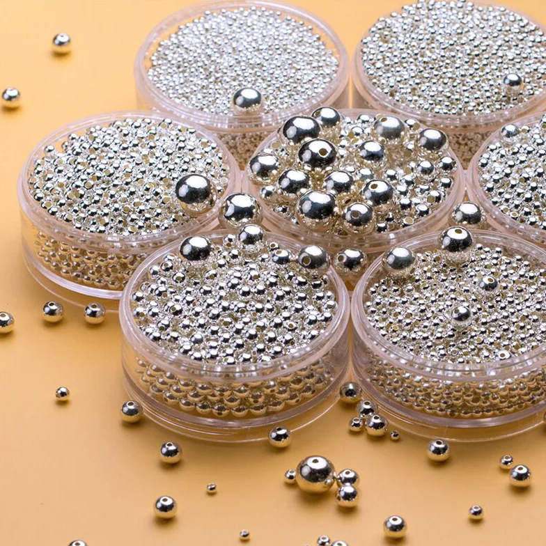 Custom High End 925 Sterling Silver Beads for Jewelry DIY Accessories