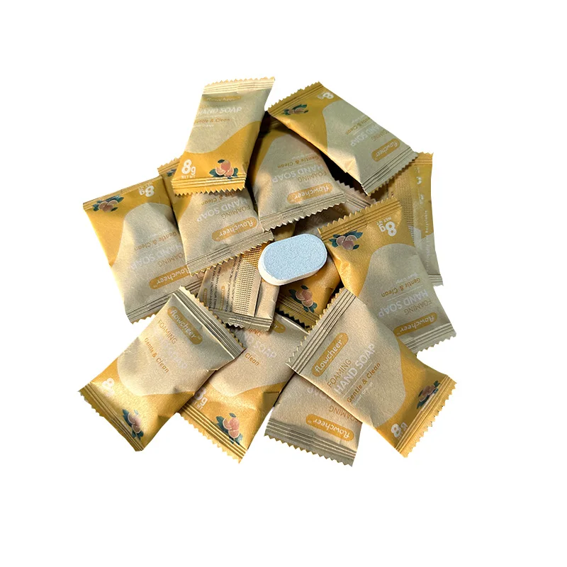 OEM Customization Wholesale Eco-friendly Foaming Hand Wash Soap Tablet With Different Scents Clean Effervescent Tablets