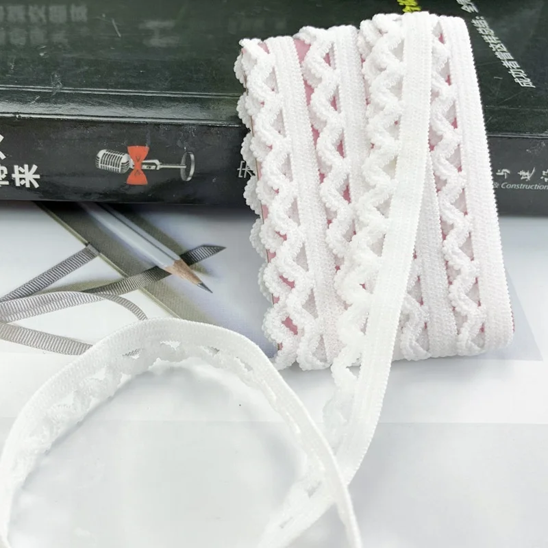 Various styles for underwear  elastic webbing lace knitted elastic for underwear