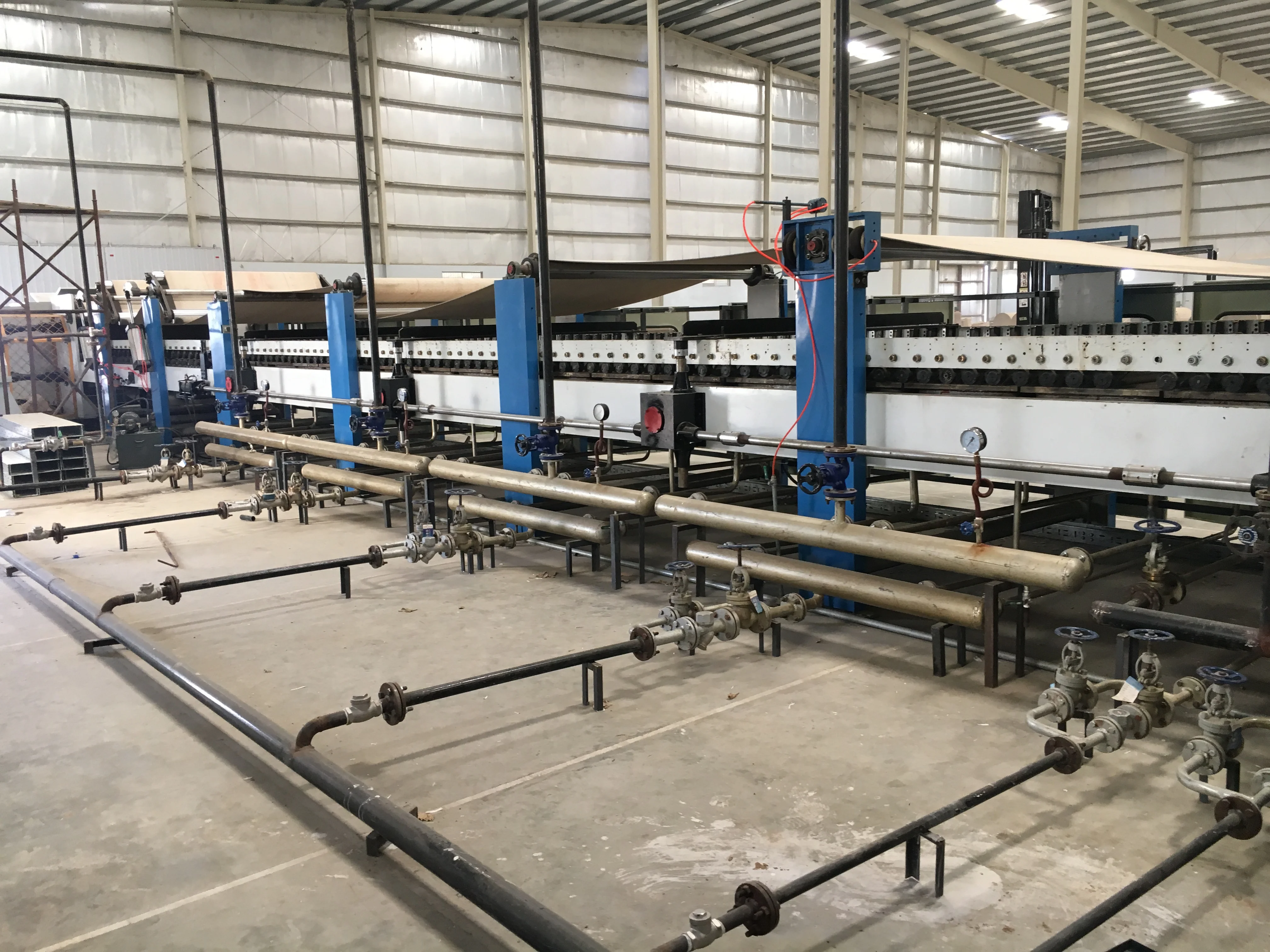 5 ply corrugated cardboard production line