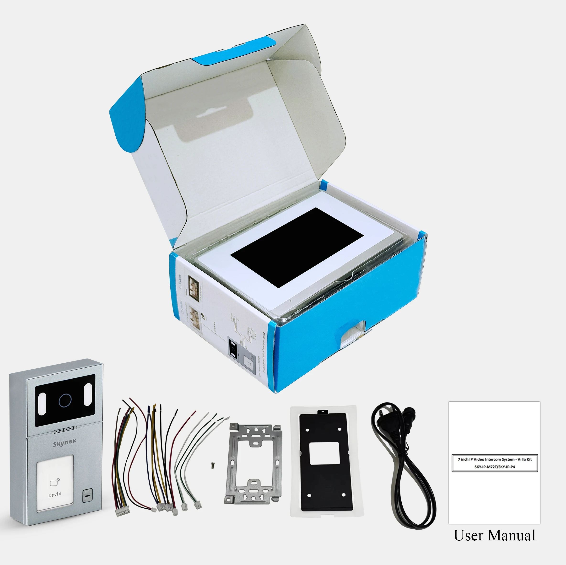 Smart Waterproof IP65 door video intercom tuya APP video door phone