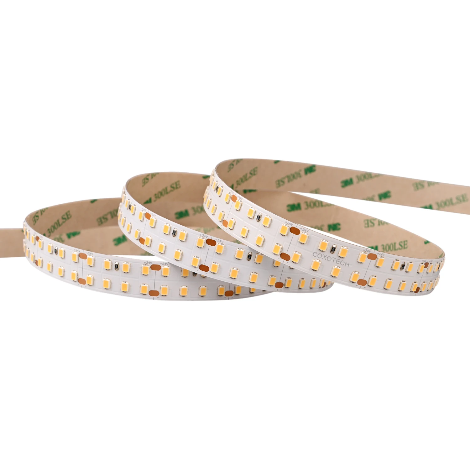 272led Double Lines 140Lm/W High Efficiency 2835 LED strip COXO