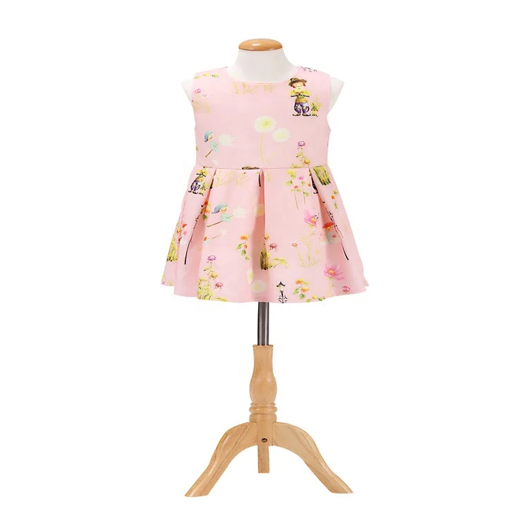 
Fabric covered half body dummy decorative child dress form dressmaker size child mannequin 