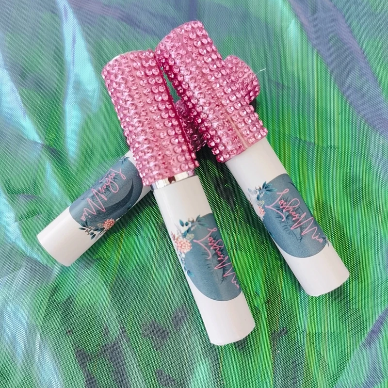 Mink eyelash Private label rhinestone glue fast dry adhesive packaging custom own brand mink eyelash glue