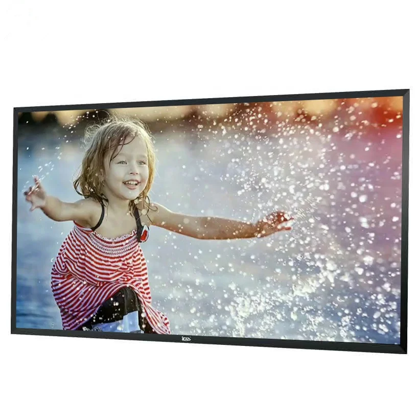 65inch High Brightness Shopping Mall For Video Showcase Jewelry Wall Mounted Information Kiosk