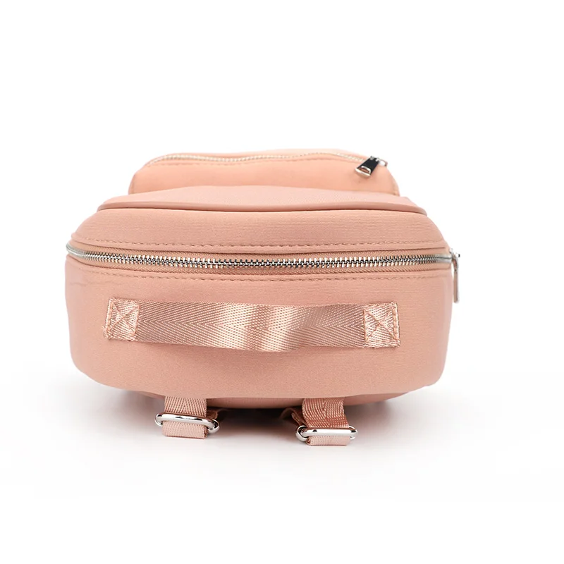 Fashion Waterproof Leisure Travel Lady Casual Young Designer Women Small Soft Backpacks Women Backpack Handbag Neoprene Female