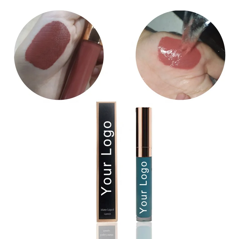 
Organic Wholesale Super Waterproof Private Label Liquid Matte Lipstick 