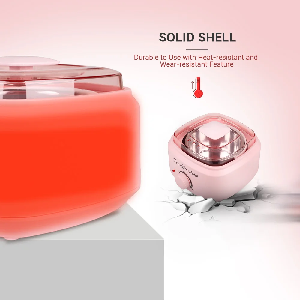 Easy Operate Wax Warmer Portable Wax Pot Heater Melting Sugar/paraffin/hard Wax Epilator Machine For Hair Removal