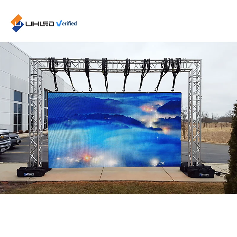 High Refresh outdoor Led Video Wall LED Display P2.604 P2.976 P3.91 P4.81 Advertising Led Screen Church LED Wall Rental Screen