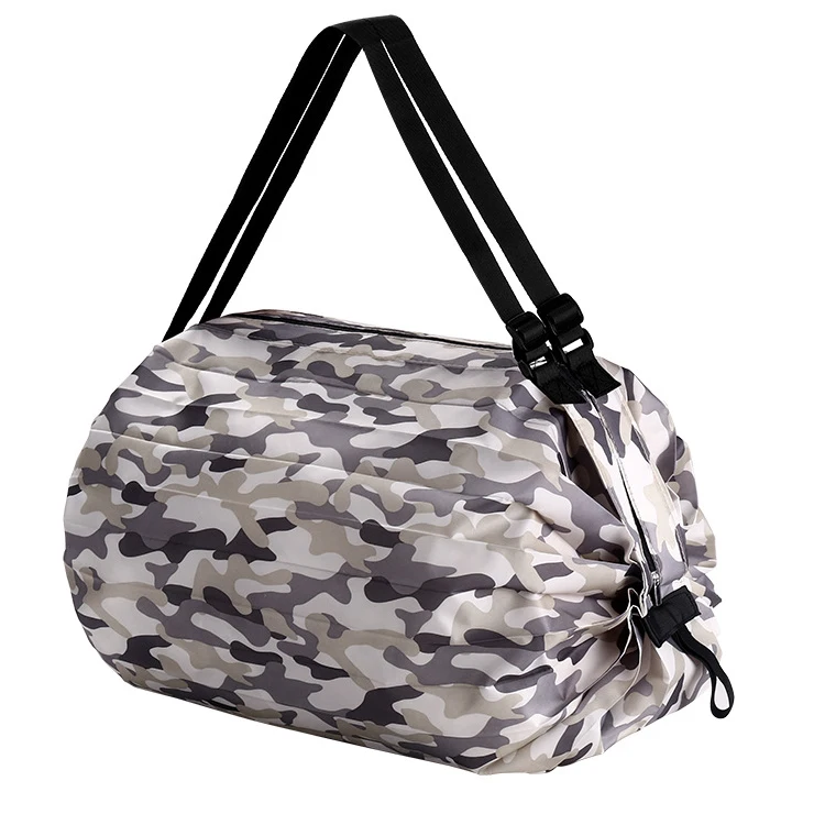 New Originality Shopping bag Nylon foldable Recycle Open the bag with a shake Easy to carry Shopping bag