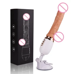 Wireless Remote Control Automatic Masturbation Pumping Gun Sex Machine Telescopic Dildo Vibrators for Women Sex Toys for Women