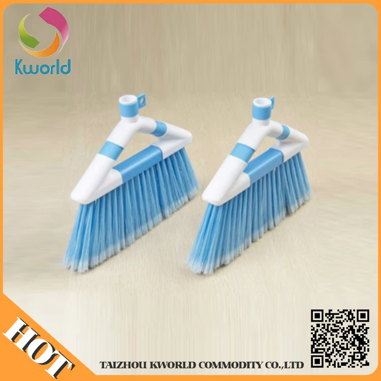 Plastic broom with Iron handle floor sweeper bumper broom besom portable plastic design broom head