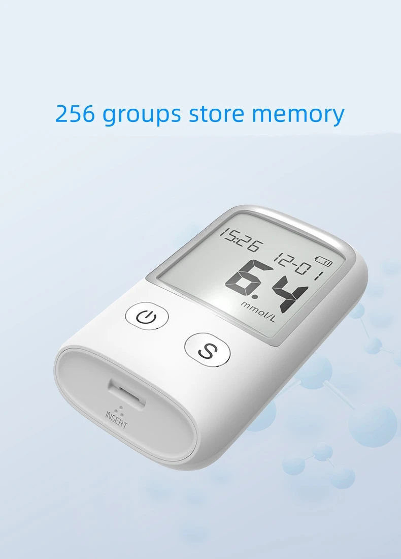 Medical Blood Ketone Meter Glucometer Starter Kit Meter Blood Glucose Monitor for Home Hospital