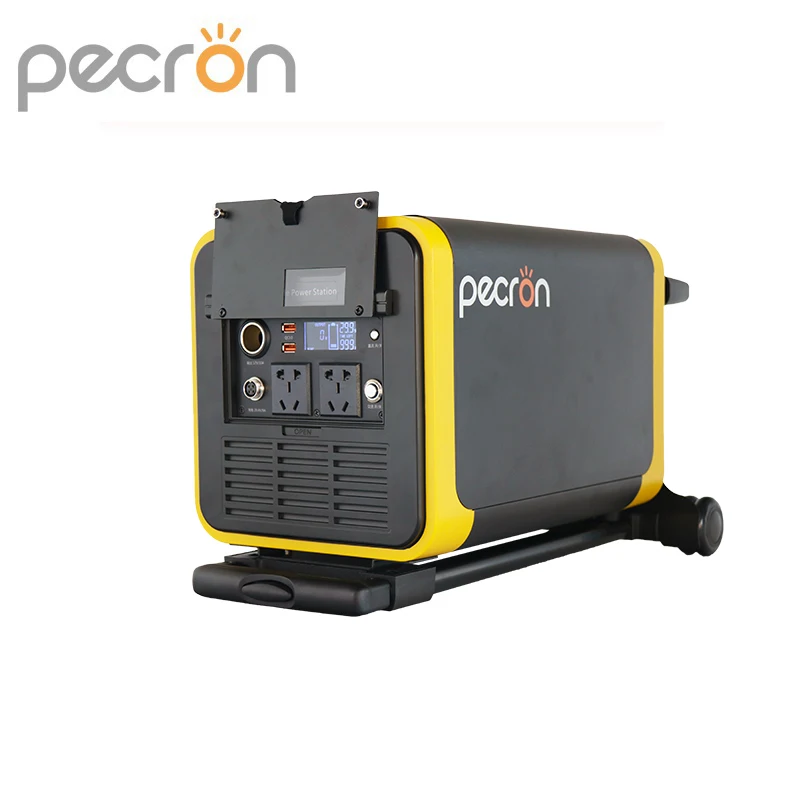 Pecron 2000W big portable solar power systems, portable solar energy station, lithium portable solar generator 3000W