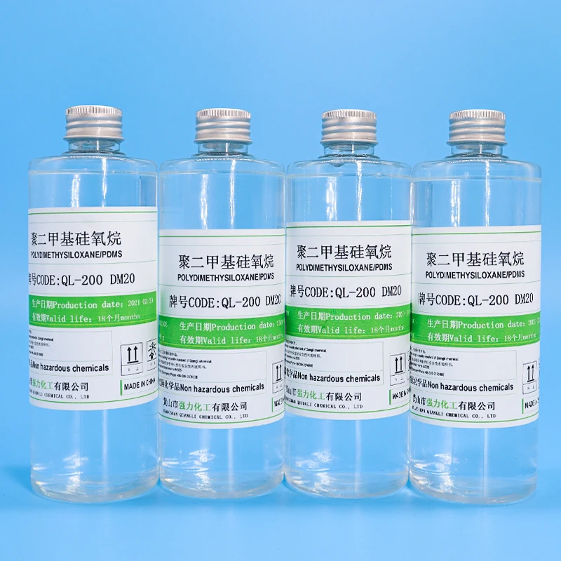 Chinese factory production Dimethicone  Excellent defoaming and anti-foaming properties PDMS silicone oil