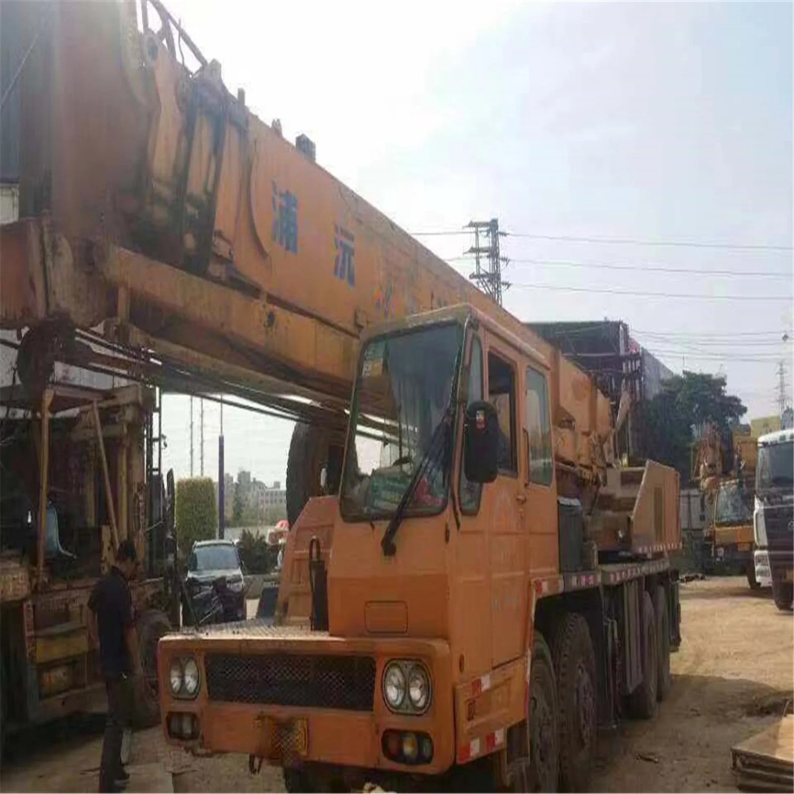 Original Japan kato NK300 30ton truck crane Japan used Construction machinery NK300 NK400 NK500 for sale