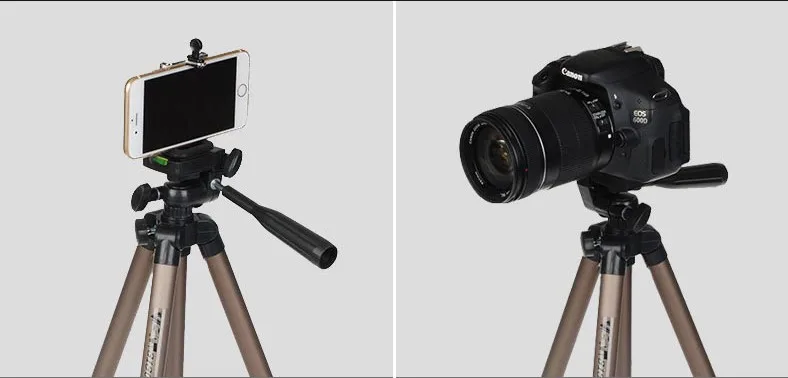 
Weifeng WT-3130 aluminum lightweight tripod adjustable compact tripod high quality cheap tripod for camera iphone 