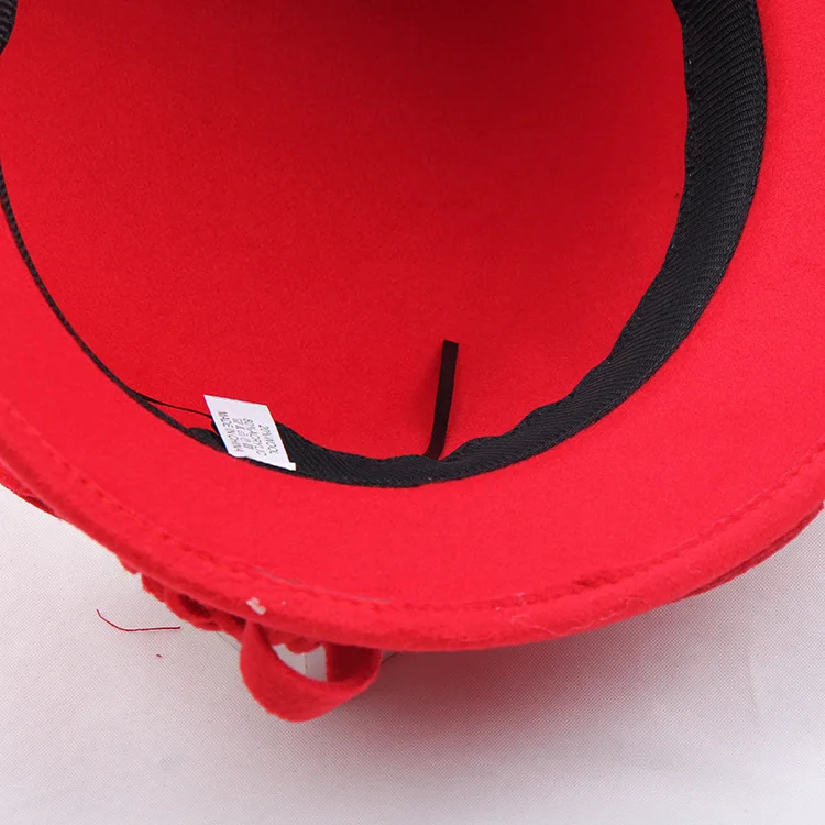 BESTELLA Brand Wholesale custom logo vintage fashion  Elegant winter floral Fedora Bucket Hat Bowler Women Church Flapper Hat