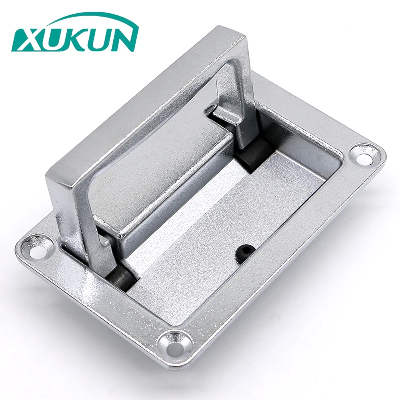  XK616-111 цинковый сплав Heavy duty дверные ручки и младенческие безопасные скрытые карман предназначенная для выдвижных ящиков