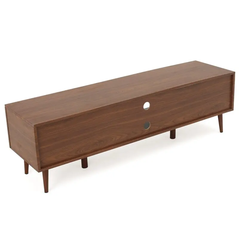 Supplier Design Large Capacity Double-layer Storage Cabinet Tv Units Modern Chinese Cabinet Home Furniture Wall TV Stand Wooden