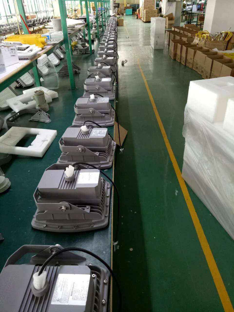 Canopy Led Light Gas Station 20W 80W 100W 150W 200W Surface Mounted Recessed LED Class I Division 2 Atex Led Flood Light