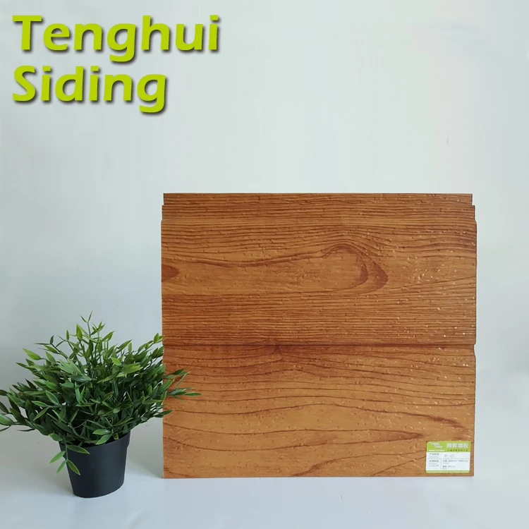 Tenghui Siding Construction Materials Metal Siding Decorative Outdoor Wall Sandwich Panels For Prefab House