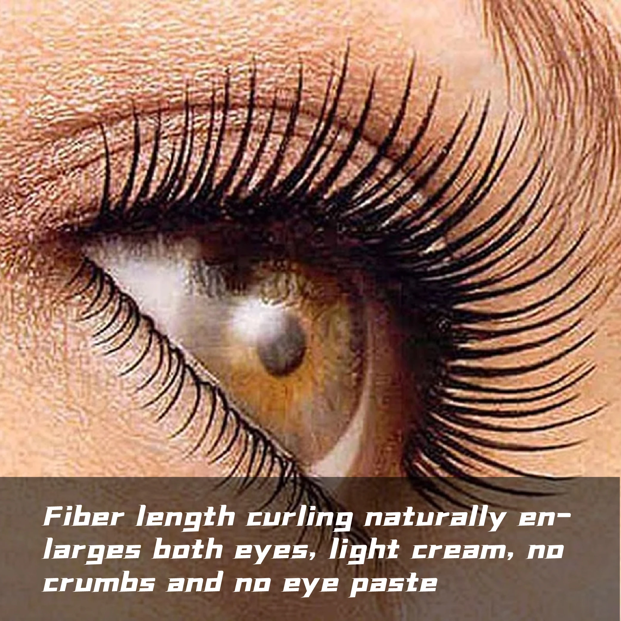 Two In One  Private Label Waterproof Long Lasting ,Matte Liquid Eyeliner not easy to agglomerate Fiber Curling Mascara