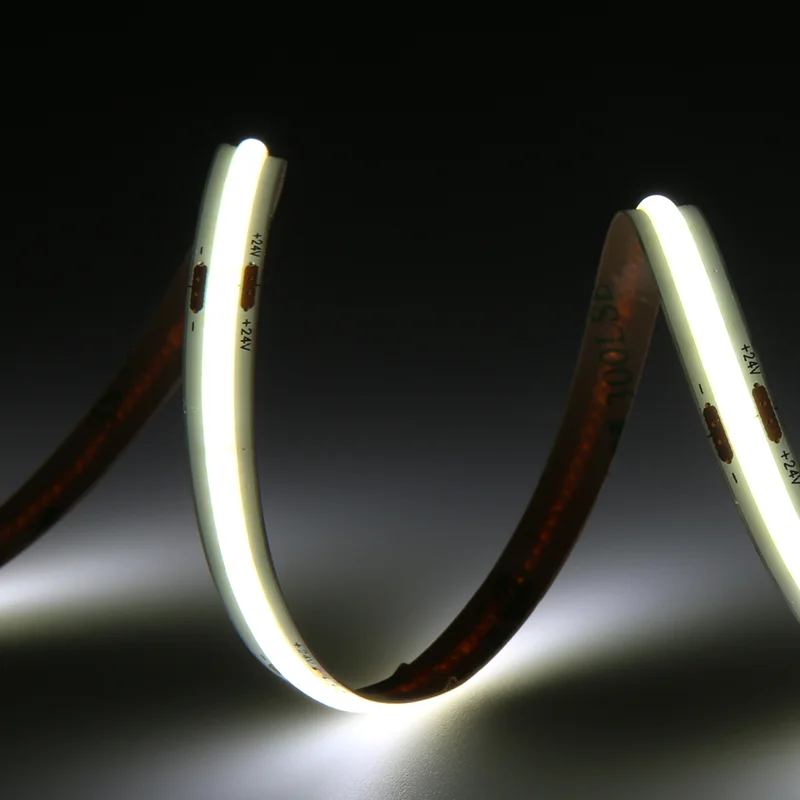 Высокое качество 12v можно резать cri90 3000k cob светодиодные полосы света 300led 320led 480led 5 м cob светодиодные полосы