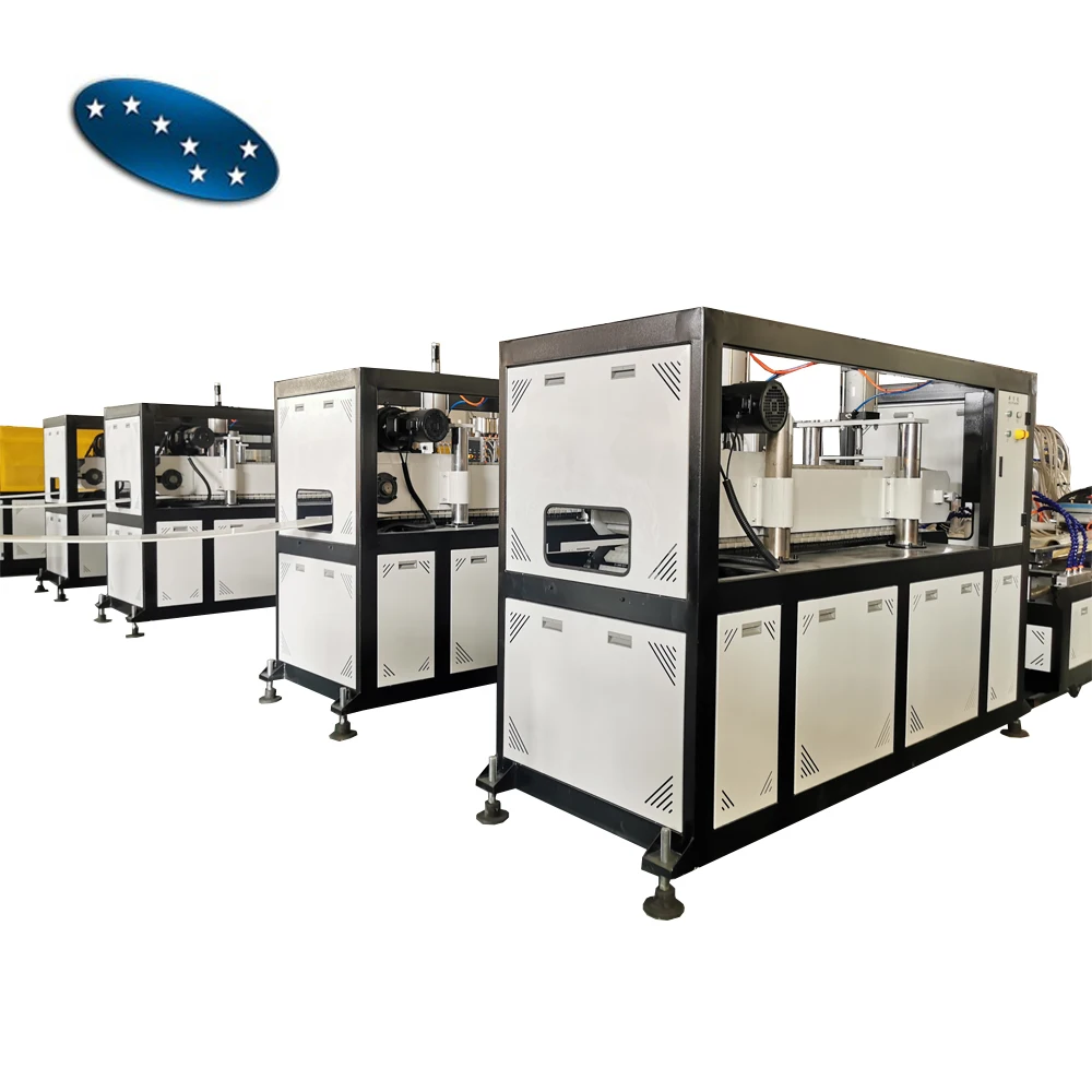 plastic pvc pipe/profile/ board traction machine