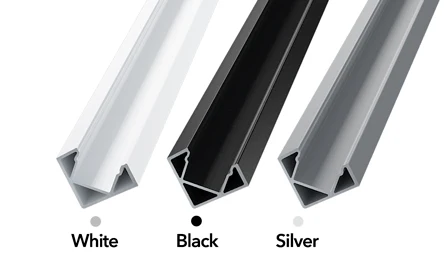  Shenzhen High Quality Cheap Price led strip Channel aluminium profile with Frosted Clear Opal Diffuser