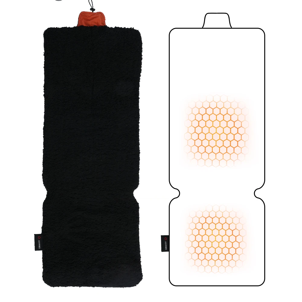 Office Seat 12v Polar Fleece Wireless Heated Seat Battery Powered Operated Heated Seats Electric Heated Chair Pad