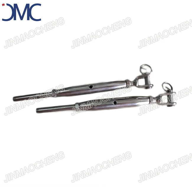 Construction Stainless Steel Closed Body Turnbuckles Fork&Terminal Rigging Screw Turnbuckles Cable Railing Hardware