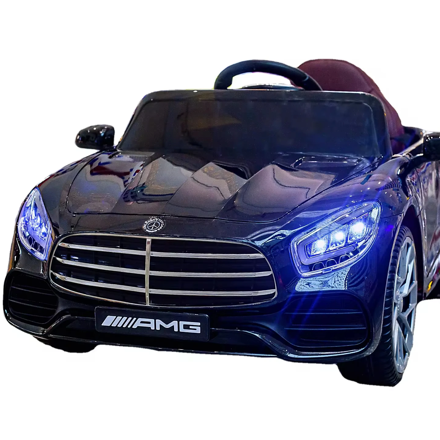 Новейший 4WD электрический игрушечный автомобиль Детский розовый M-Class лицензированный пульт дистанционного управления недорогой 12 вольт