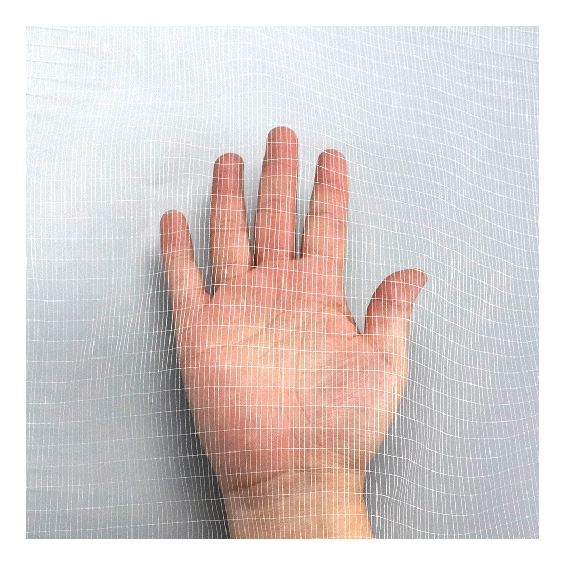 Industrial Composite Fabric Sparse Mesh Polyester Fabric Backing Fabric For Rugs