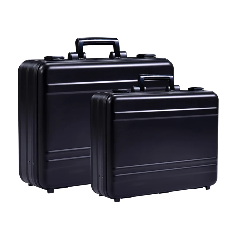 Factory Custom Made Magnesium Aluminum Attache Case Business Carrying Case Best Slim Attache Case