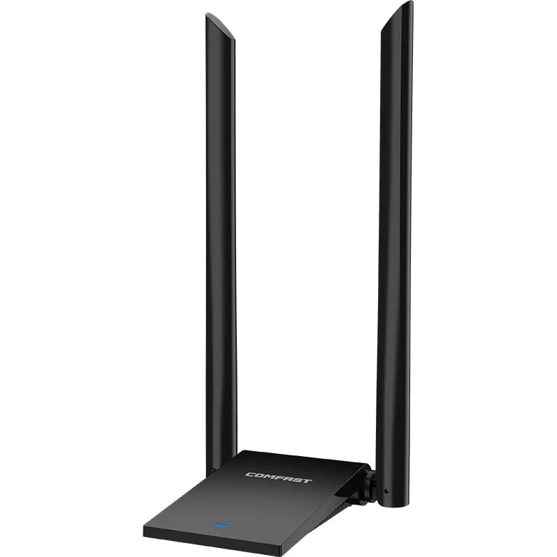 Заводская цена, CF-WU782AC COMFAST V2 MT7612UN USB3.0 Wifi Dongle Dual Band 2*6dBi антенны 11AC 1300 Мбит/с USB Wifi адаптер для ПК