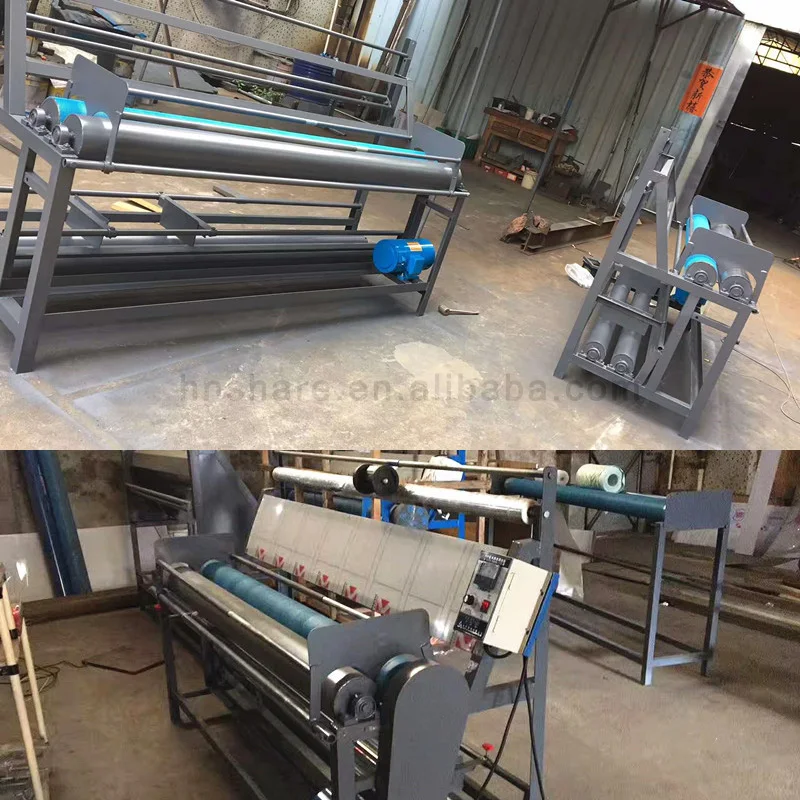 Textile automatic fabric rolling inspection machine cloth measuring machine