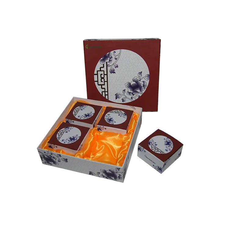 Заводская Горячая продажа роскошная коробка Mooncake дешевая подарочная упаковочная коробка с логотипом и дизайном для магазина