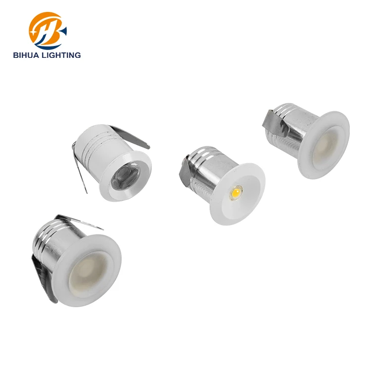 Wholesale Price Commercial Indoor Home Aluminum 1w COB Recessed RGB Led Ceiling Spot Lamp