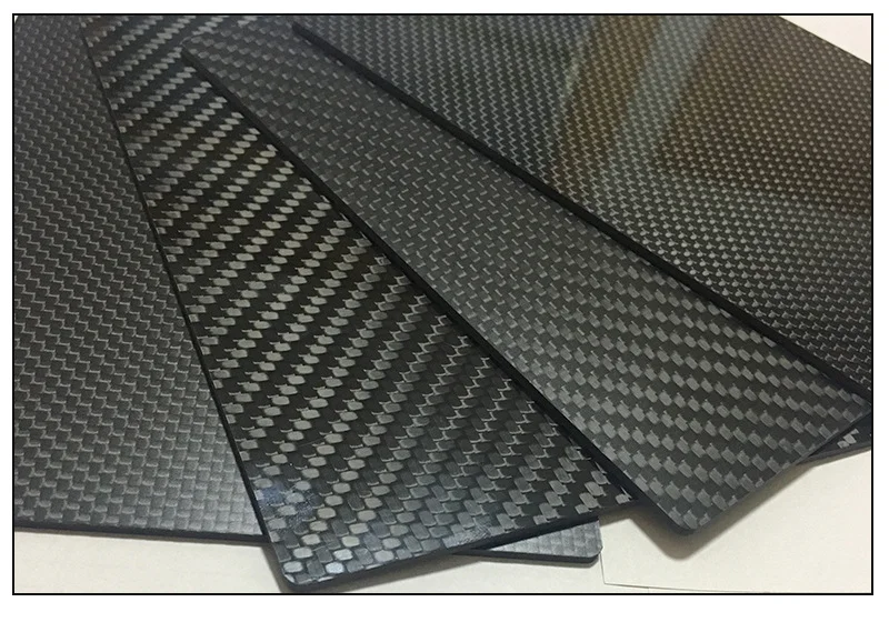 Carbon fiber sheet High strength glossy matte twill plain  carbon fiber heat resistant sheets Carbon Fibre Plate