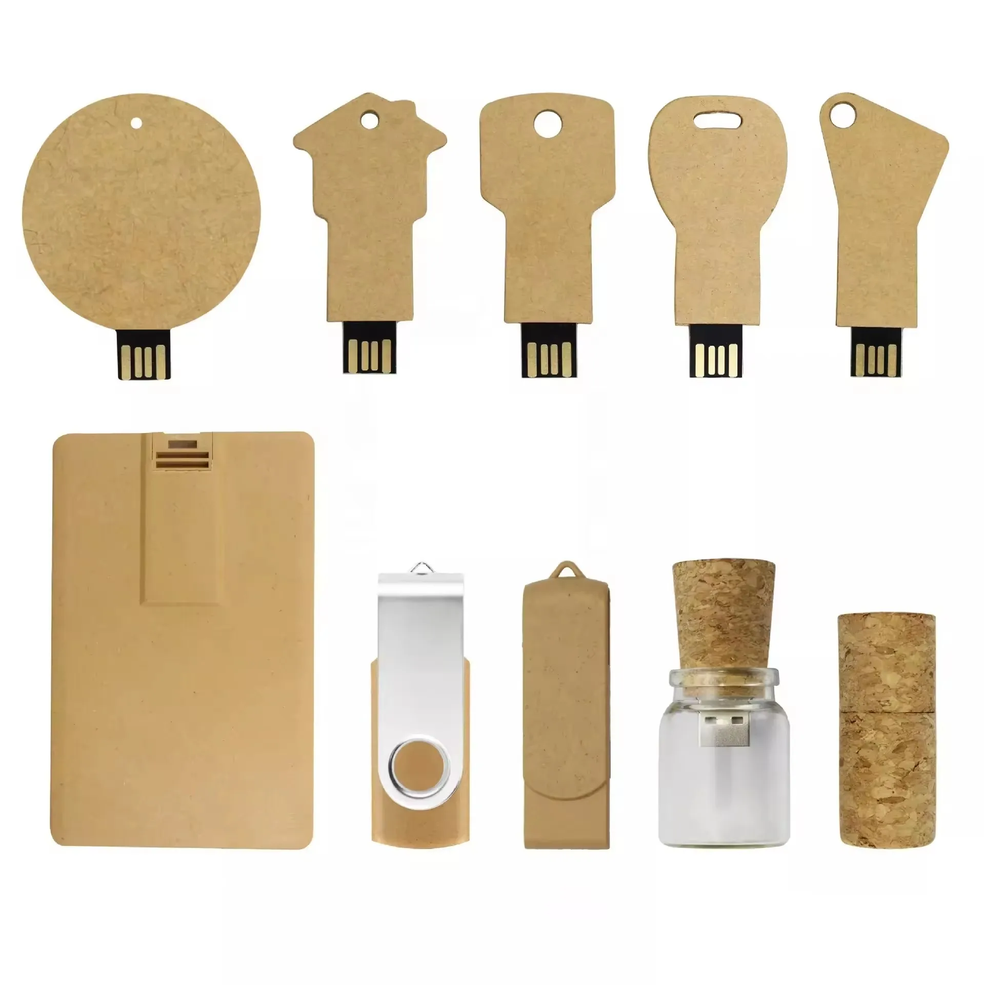 Factory Wholesale MINI Credit Card Shape USB Stick Portable Custom LOGO 2.0 High Quality Business Card USB Flash Drive