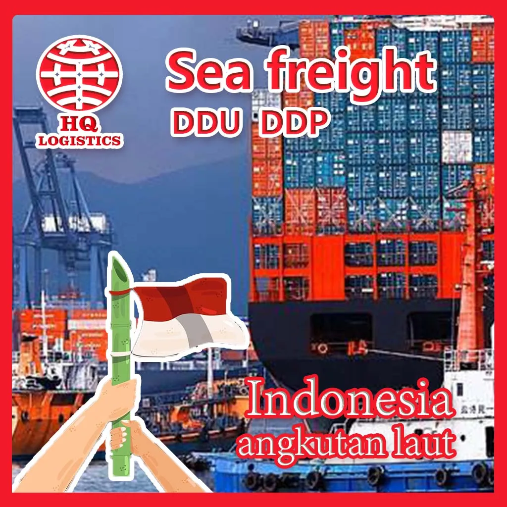 Shipping Agent Courier Door To Door To Indonesia With Tax Paid Ddp Term freight forwarder to batam