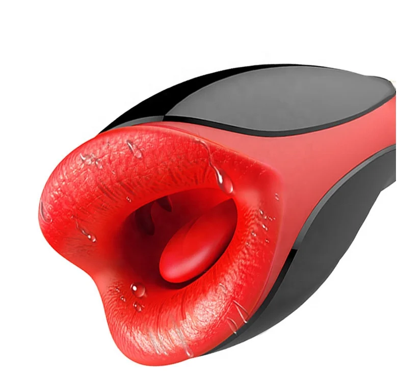 
 Минет Глубокая глотка нагревательный вибратор мужской мастурбатор чашка секс-машина языки лижущий голос Вибрация оральная чашка секс-игрушки для мужчин  