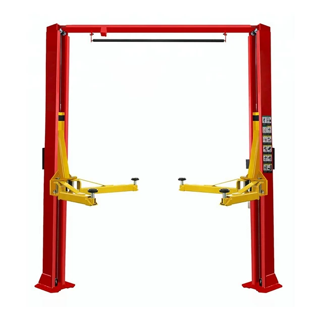 clear floor two post car lift 2 post car lifts vehicle service lifters