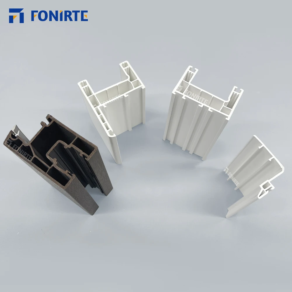 Chinese manufacturer Algeria series High UV Protection upvc window custom plastic profile double glazed windows profiles pvc