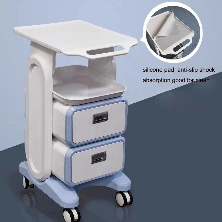 2023 TF Hospital Top Quality White Beauty Cart Manicure Pedicure Trolley Salon Furniture trolley carts