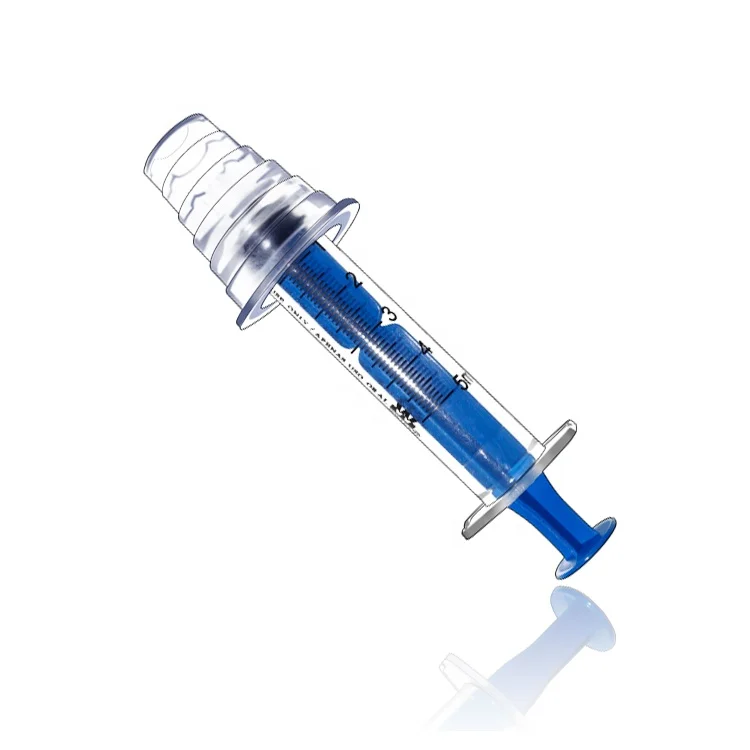 5ml Mushroom Cover Feeding Tube Oral Syringe with Transparent Nozzle Disposable High Quality Feeding Syringe Manufacturer