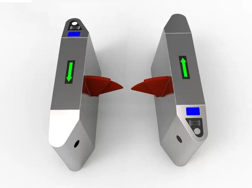 flap barrier access control turnstile door for pedestrian